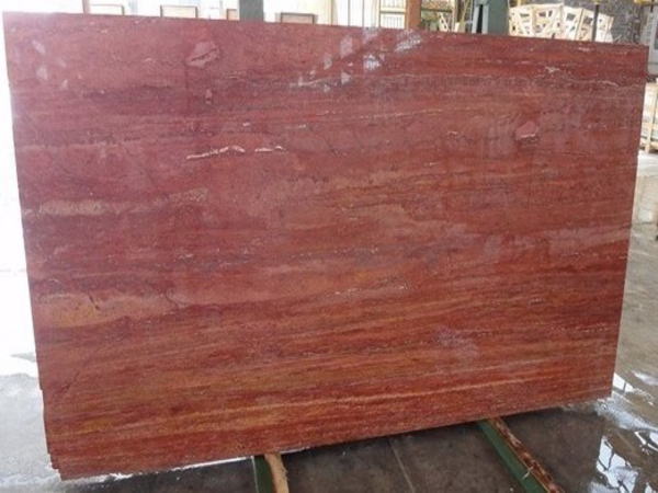 石材カタログ 大理石 レッドトラバーチン 大理石建材 天然石複合板のbosストーン株式会社